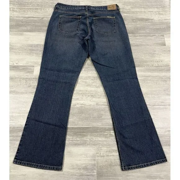 VTG Y2K LEVIS Blue Jeans Women's Misses 10 Medium Low Rise Bootcut 34X30.5 - Picture 9 of 11